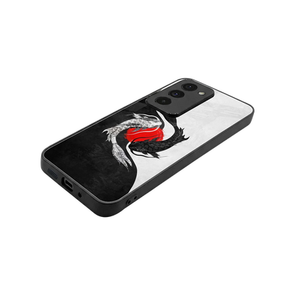 Balanced Swim stylish phone case for redmi 15 5g | glossy glass and slim fit