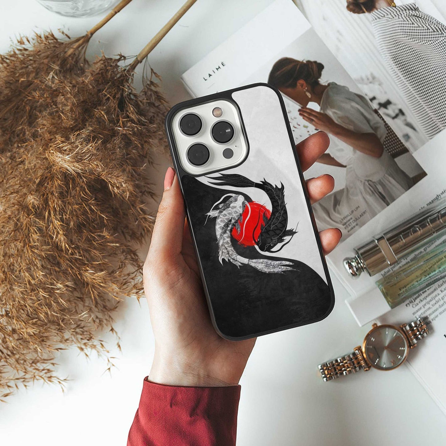Balanced Swim Phone Case for Iphone 16 | Glass Case