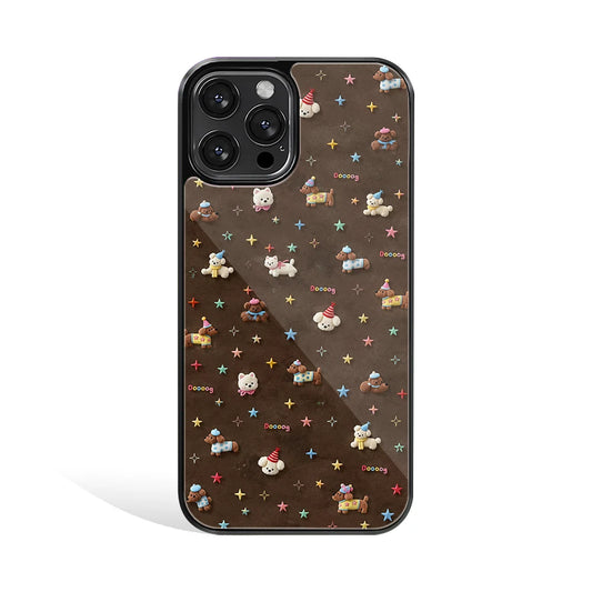 Premium Glass Back Mobile Phone Cover for iPhone, Samsung, OnePlus, Google Pixel, Redmi, Oppo, Vivo & Realme