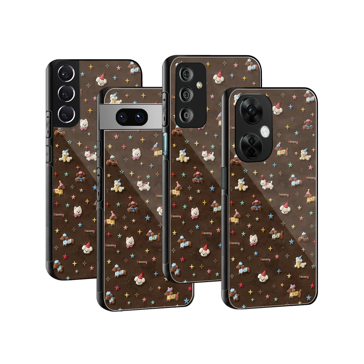 Stylish Glass Back Case for All Smartphones iPhone, Samsung, OnePlus, Pixel, Redmi, Oppo, Vivo, Motorola