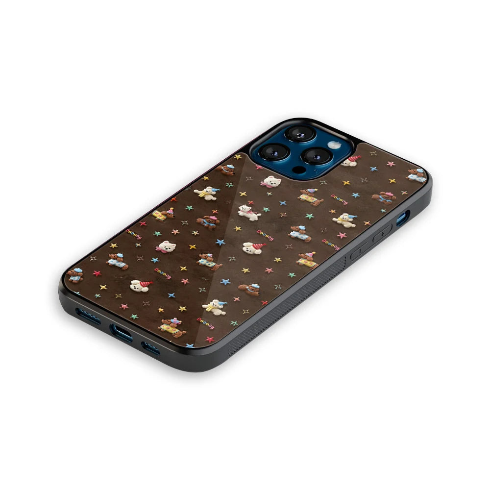 Luxury Glass Back Mobile Cover for iPhone, Samsung Galaxy, OnePlus, Pixel, Redmi & More