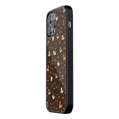 Trendy Glass Back Mobile Case for iPhone, Samsung, Redmi, OnePlus, Google Pixel, Motorola