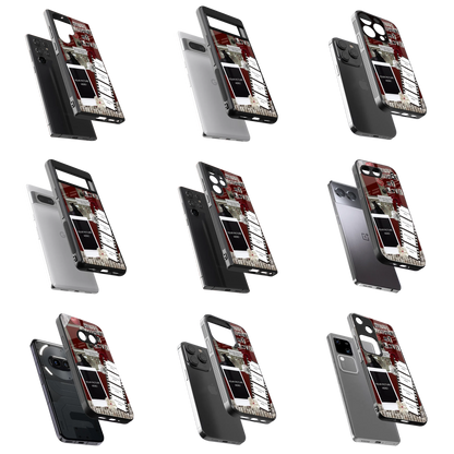 Polaroid Personalised Glass Phone Case