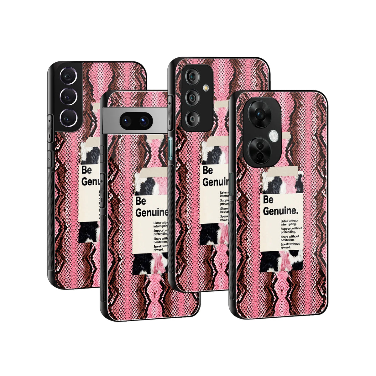 Stylish Glass Back Case for All Smartphones iPhone, Samsung, OnePlus, Pixel, Redmi, Oppo, Vivo, Motorola