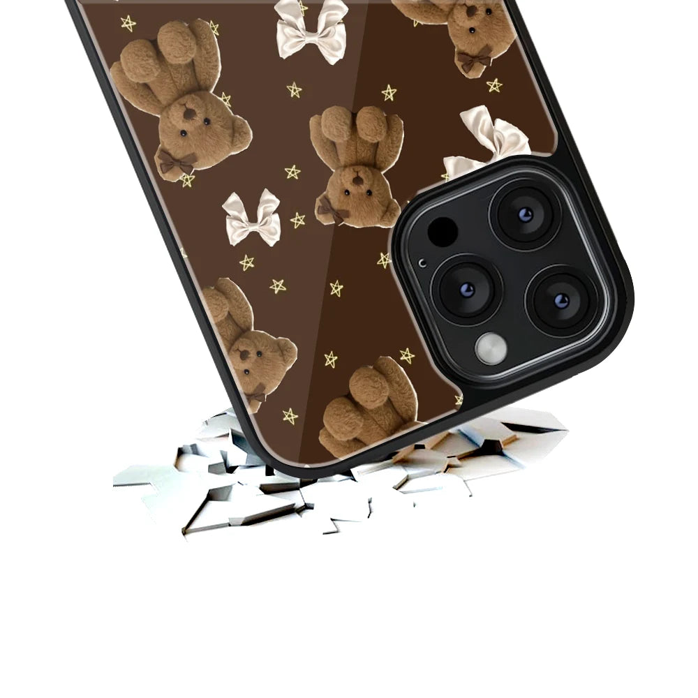 Durable Glass Back Mobile Case for iPhone, Samsung, OnePlus, Google Pixel, Redmi, Vivo, Oppo