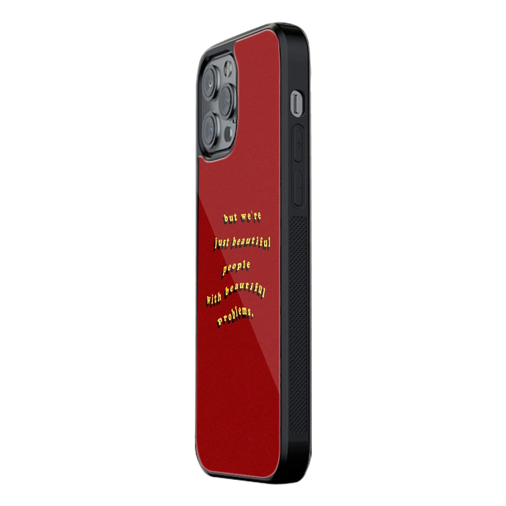 Trendy Glass Back Mobile Case for iPhone, Samsung, Redmi, OnePlus, Google Pixel, Motorola
