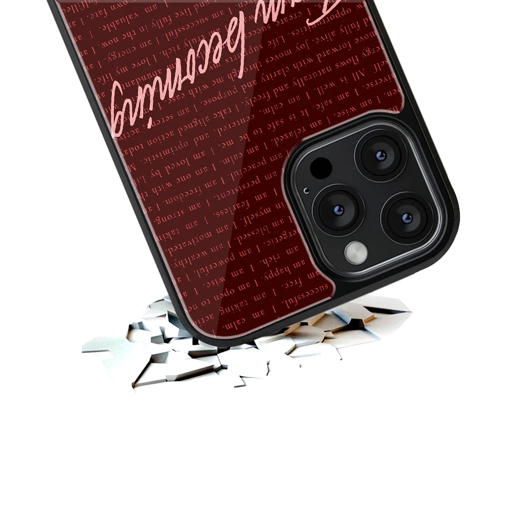 Durable Glass Back Mobile Case for iPhone, Samsung, OnePlus, Google Pixel, Redmi, Vivo, Oppo