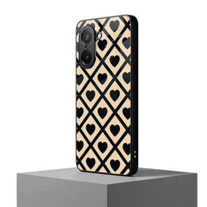 Beige Affection oneplus nord ce5 5g mobile cover | shockproof glass phone case