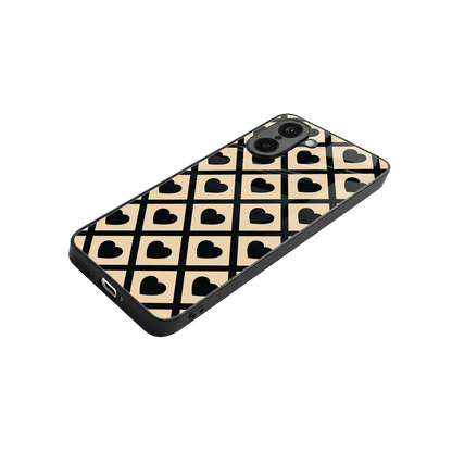 Beige Affection stylish phone case for oneplus nord ce5 5g | glossy glass and slim fit