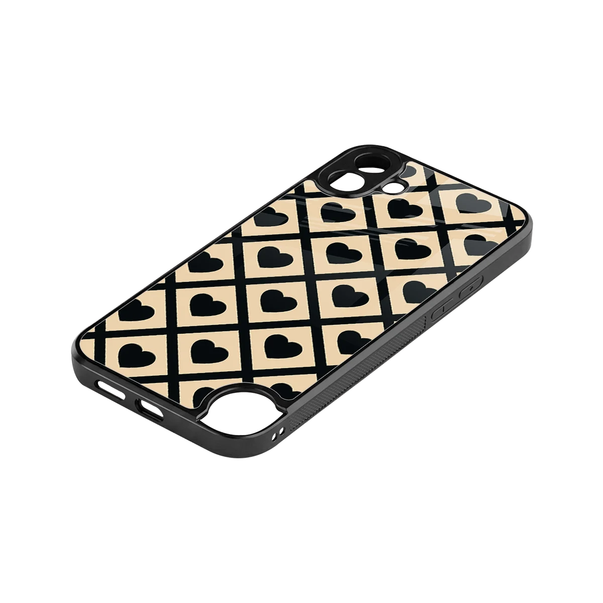 Beige Affection stylish phone case for cmf nothing phone 1 | glossy glass and slim fit
