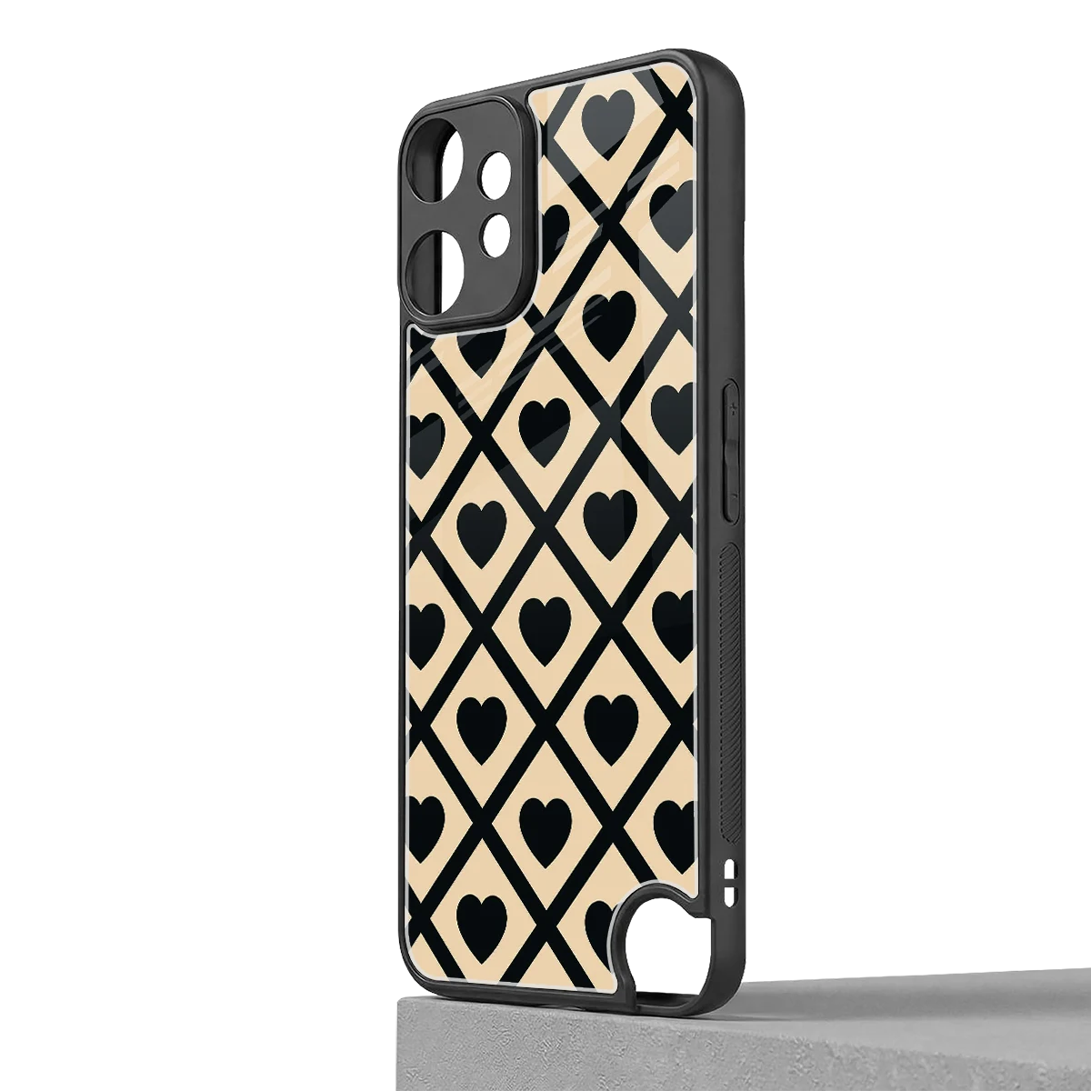 Beige Affection cmf nothing phone 2 pro mobile cover | shockproof glass phone case