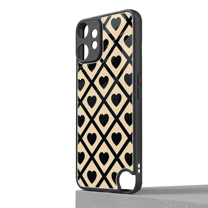 Beige Affection cmf nothing phone 2 pro mobile cover | shockproof glass phone case