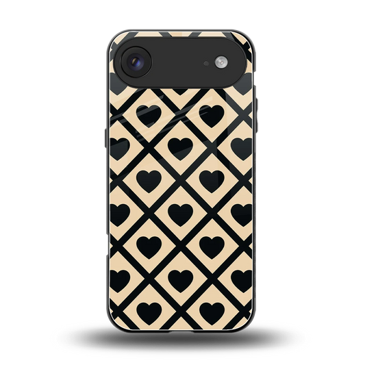 Beige Affection back phone cover | glass case for iphone air