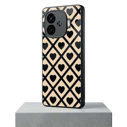 Beige Affection iqoo neo 10r 5g mobile cover | shockproof glass phone case