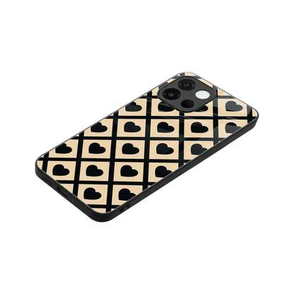 Beige Affection stylish phone case for oneplus 13s | glossy glass and slim fit