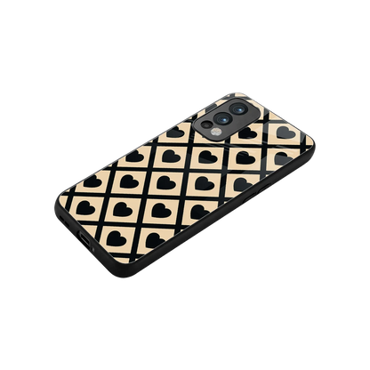 Beige Affection stylish phone case for oneplus nord 2 | glossy glass and slim fit