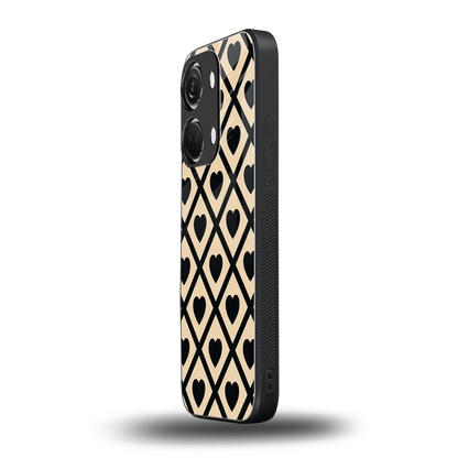 Beige Affection oneplus nord 3 mobile cover | shockproof glass phone case