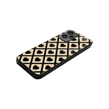 Beige Affection stylish phone case for oneplus nord ce 2 lite | glossy glass and slim fit