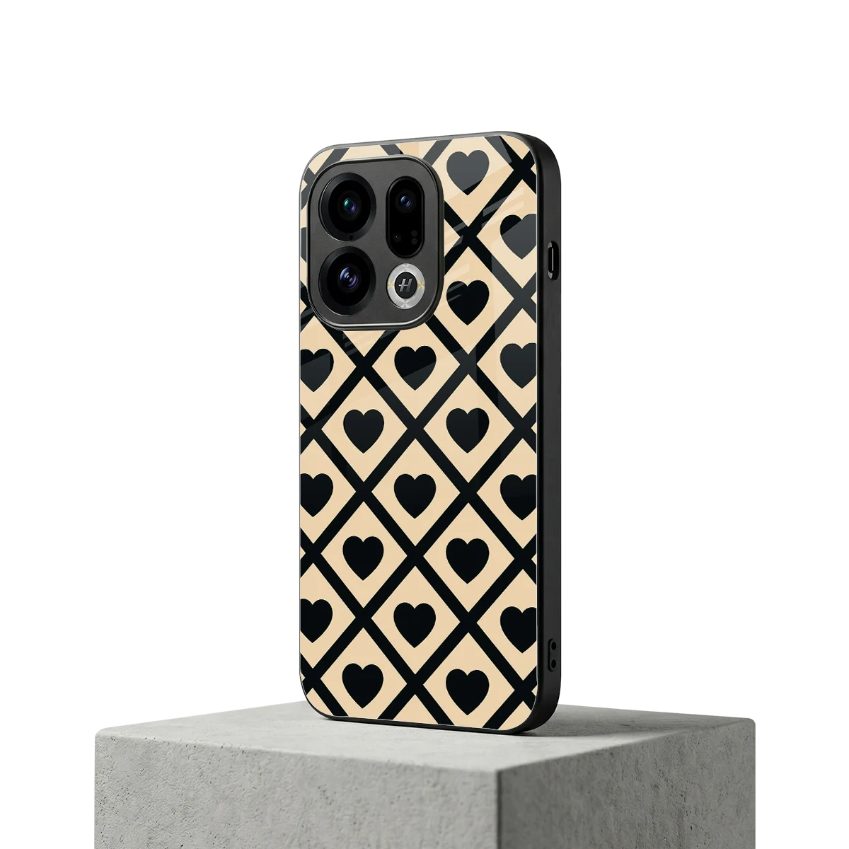 Beige Affection oppo find x9 mobile cover | shockproof glass phone case