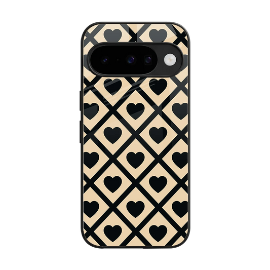 Beige Affection back phone cover | glass case for google pixel 10