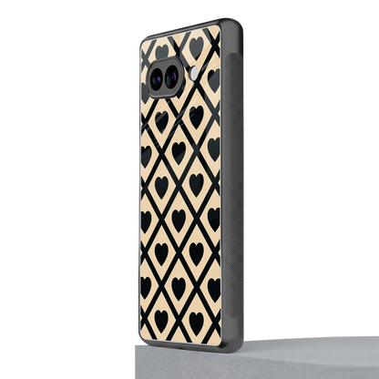Beige Affection google pixel 10a mobile cover | shockproof glass phone case
