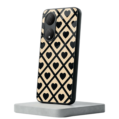 Beige Affection Vivo-y100 mobile cover | shockproof glass phone case