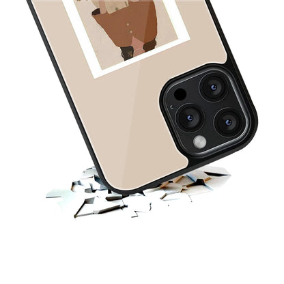 Durable Glass Back Mobile Case for iPhone, Samsung, OnePlus, Google Pixel, Redmi, Vivo, Oppo