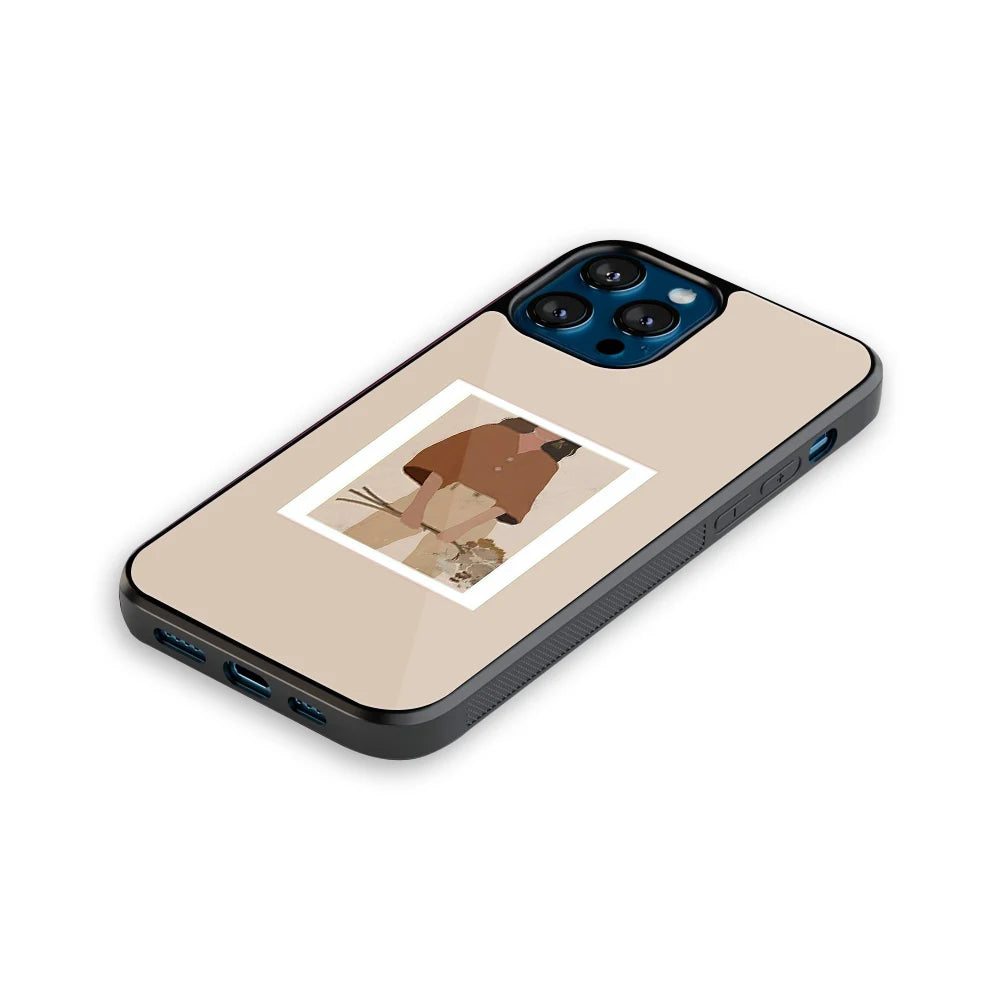 Luxury Glass Back Mobile Cover for iPhone, Samsung Galaxy, OnePlus, Pixel, Redmi & More