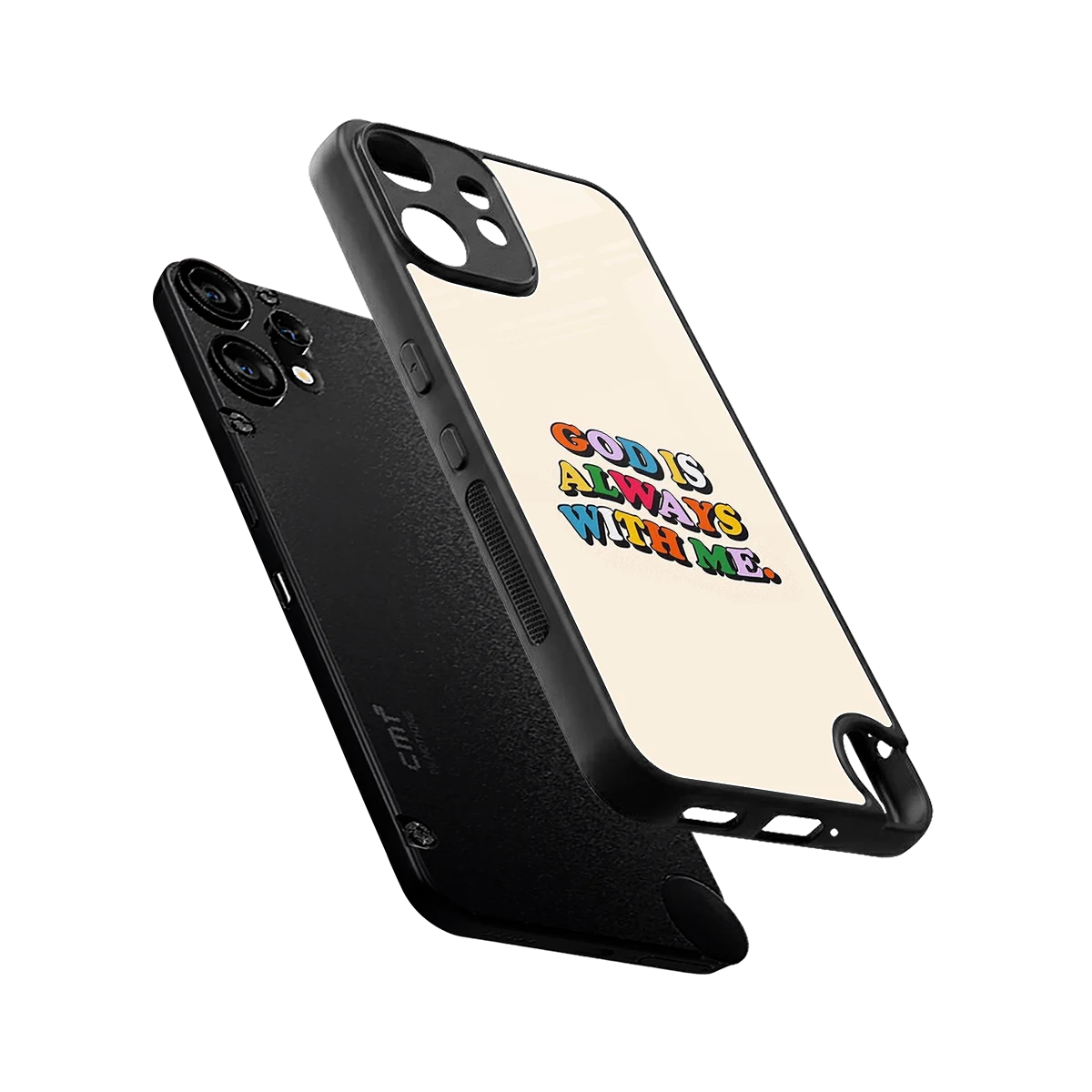 Belief sleek cmf nothing phone 2 pro cover with tempered glass back and TPU edges