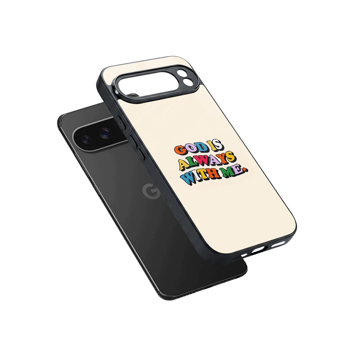 Belief sleek google pixel 10 pro xl cover with tempered glass back and TPU edges