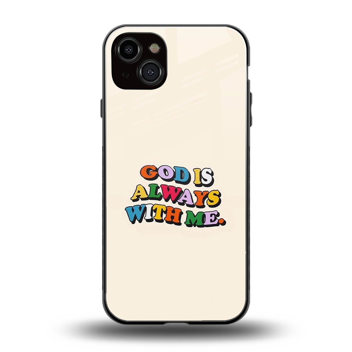 Belief back phone cover | glass case for iphone 14 plus