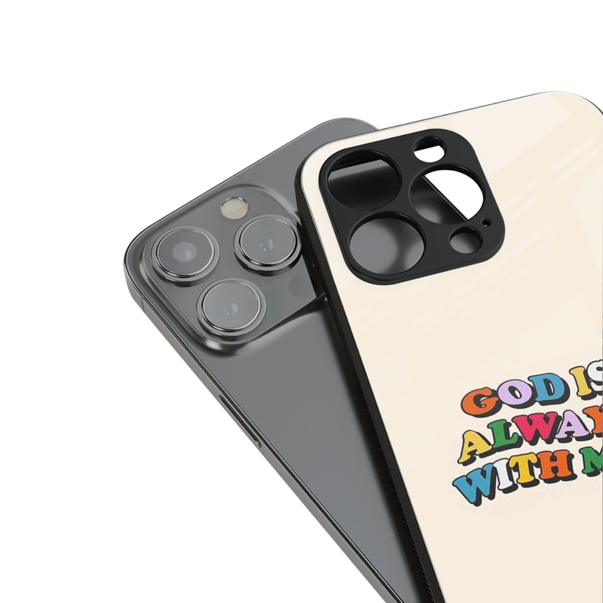 Belief stylish phone case for iphone 17 pro max | glossy glass and slim fit