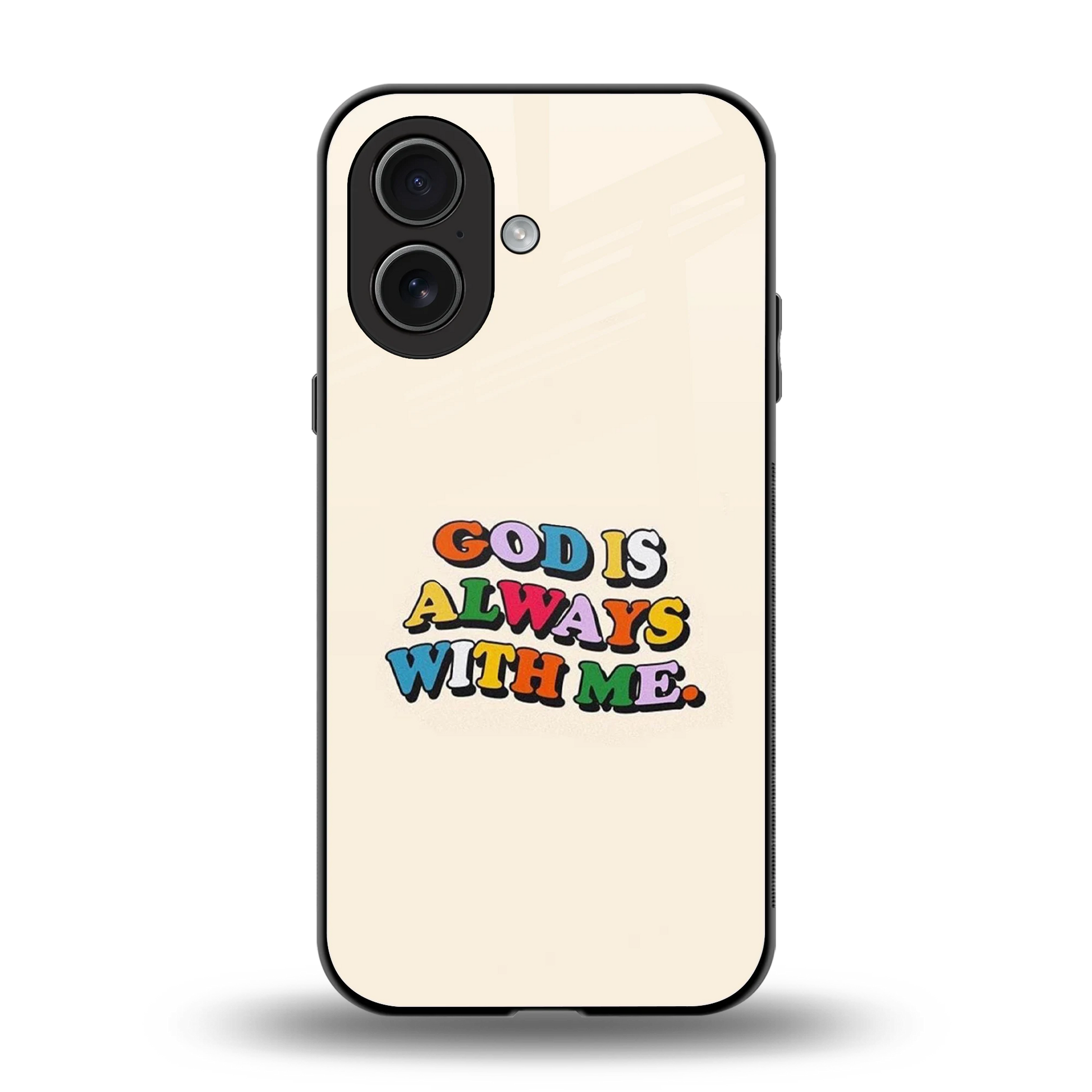 Belief back phone cover | glass case for iphone 17
