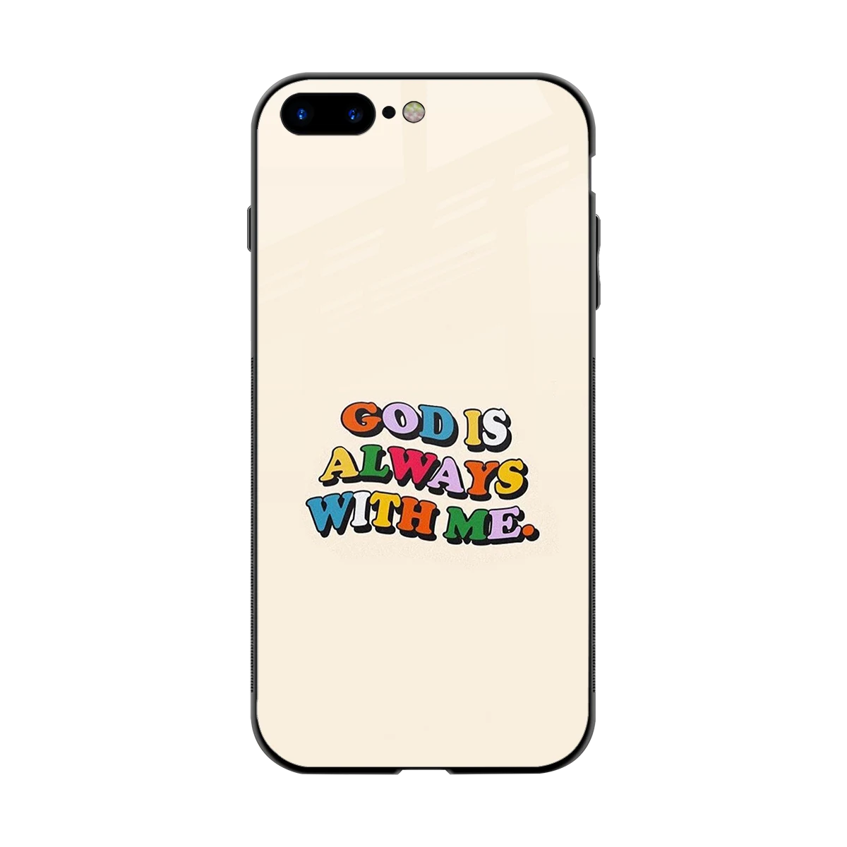 Belief back phone cover | glass case for iphone 7 plus