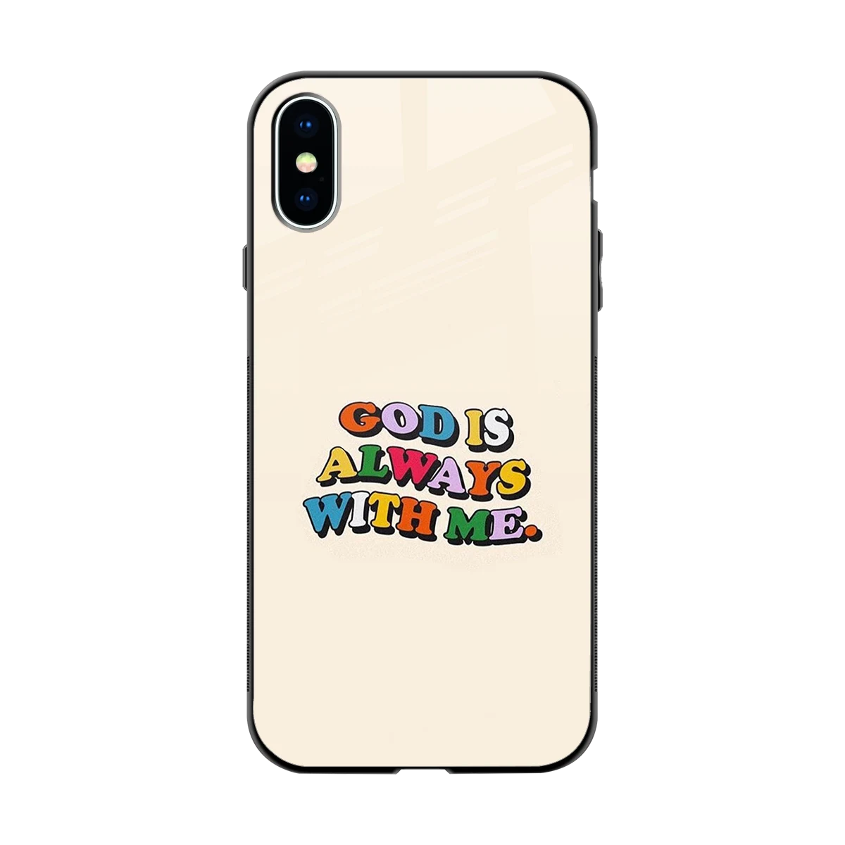 Belief back phone cover | glass case for iphone xs