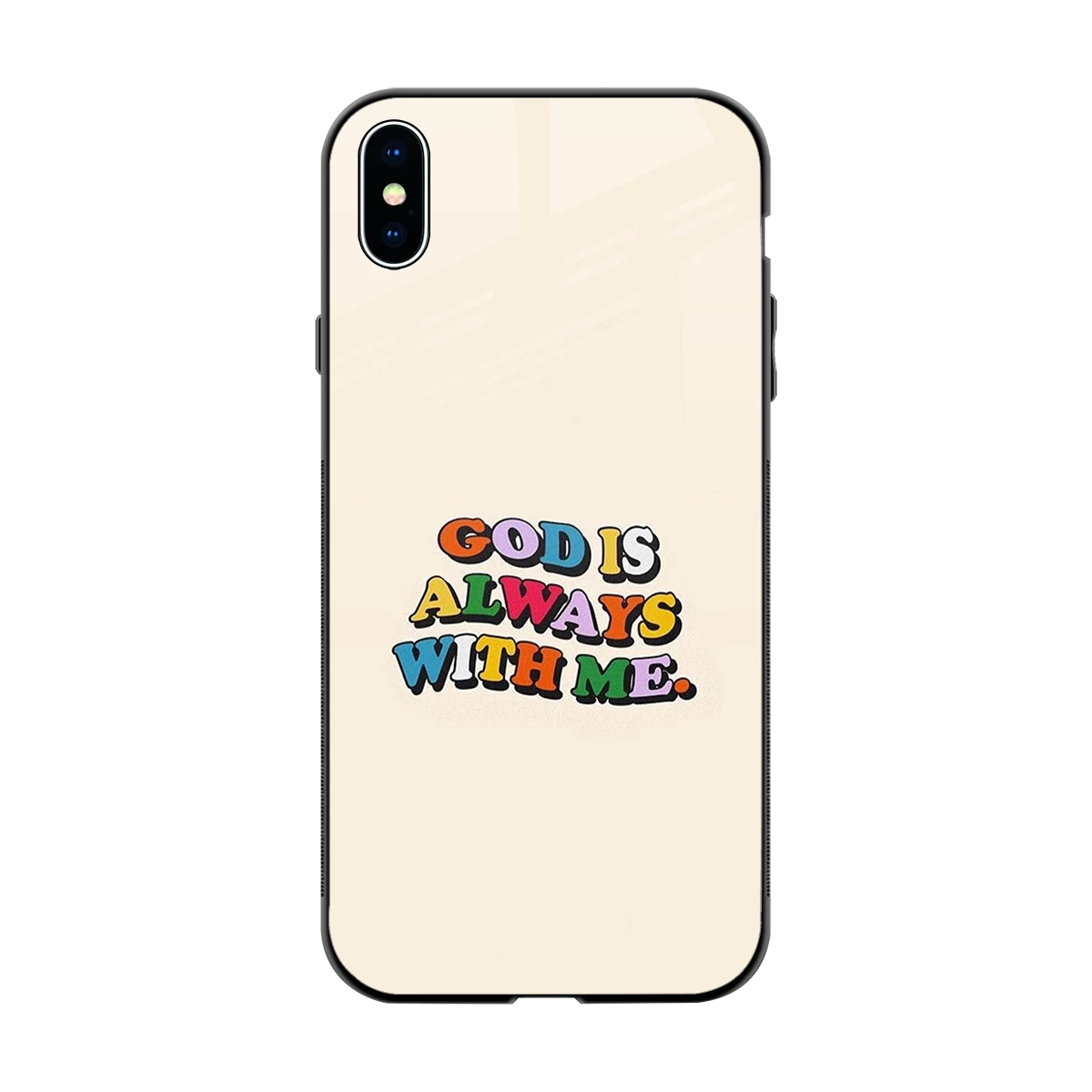 Belief back phone cover | glass case for iphone xs max