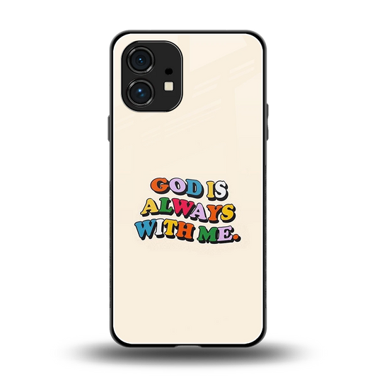 Belief back phone cover | glass case for nothing phone 1