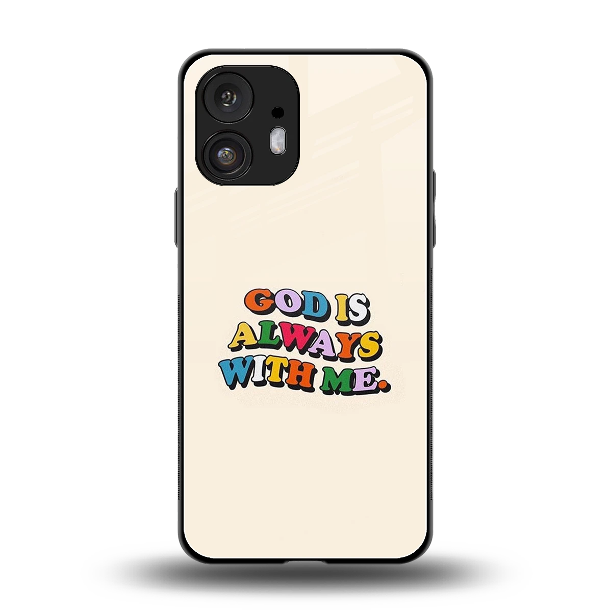 Belief back phone cover | glass case for nothing phone 2