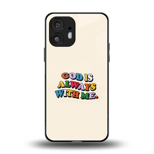 Belief back phone cover | glass case for nothing phone 2