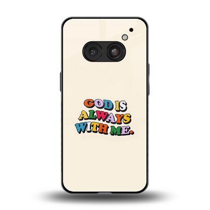 Belief back phone cover | glass case for nothing phone 2a plus