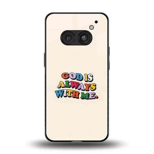 Belief back phone cover | glass case for nothing phone 2a plus