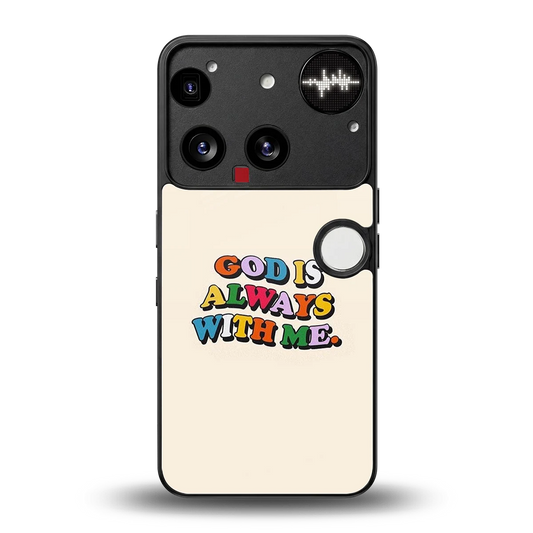 Belief back phone cover | glass case for nothing phone 3