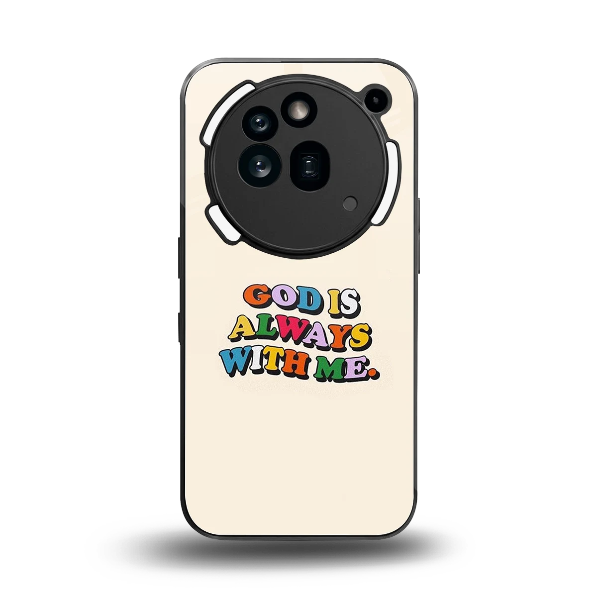 Belief back phone cover | glass case for nothing phone 3a pro