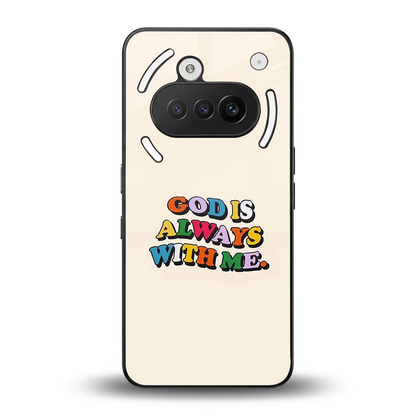 Belief back phone cover | glass case for nothing phone 3a