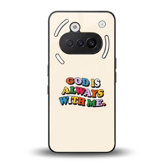 Belief back phone cover | glass case for nothing phone 3a