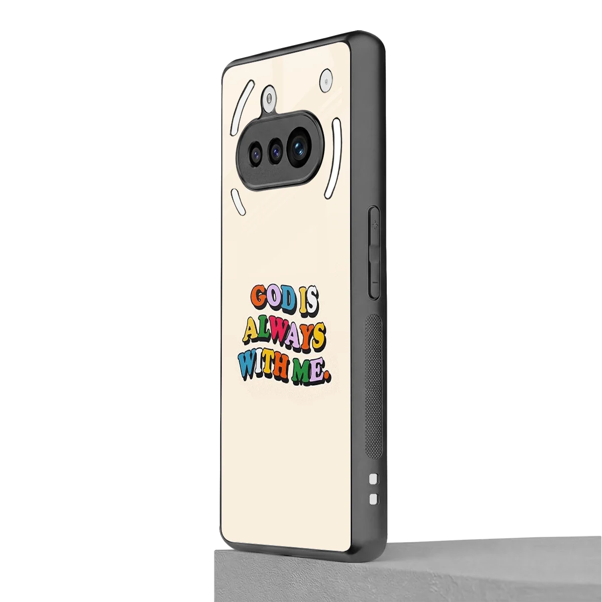 Belief nothing phone 3a mobile cover | shockproof glass phone case
