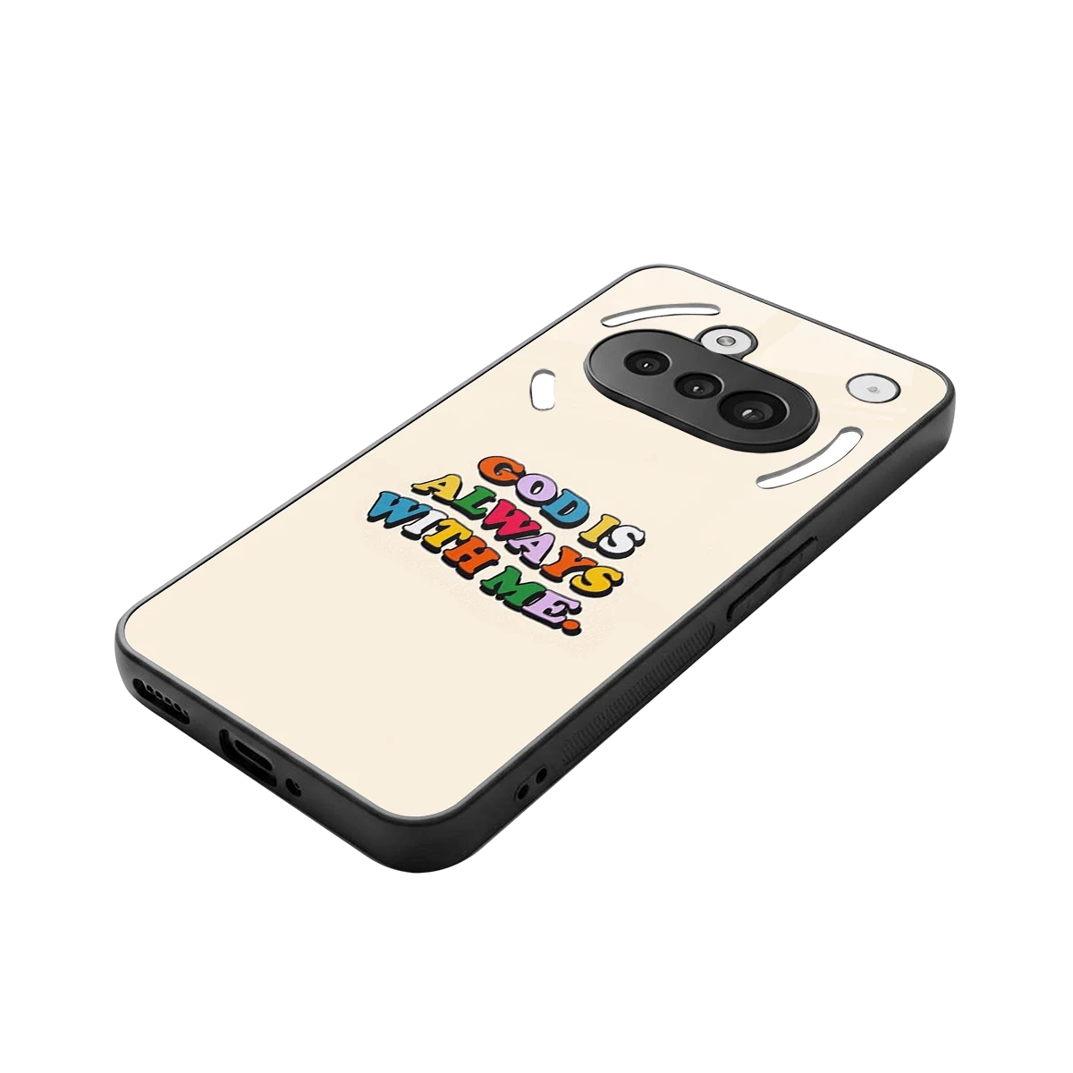 Belief stylish phone case for nothing phone 3a | glossy glass and slim fit