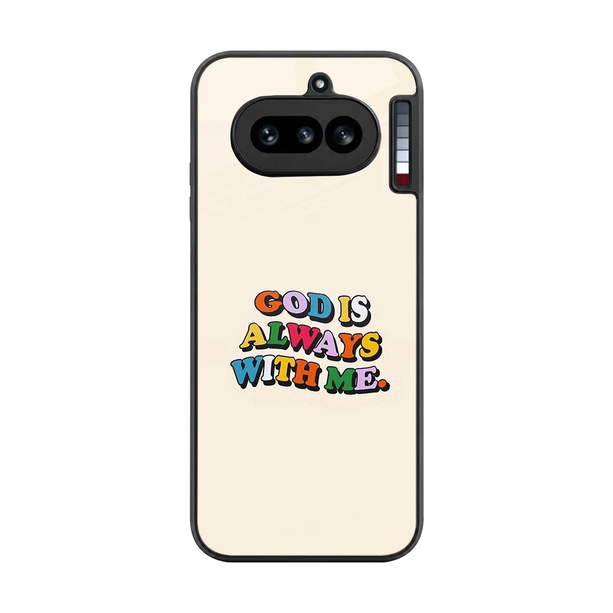 Belief back phone cover | glass case for nothing phone 4a