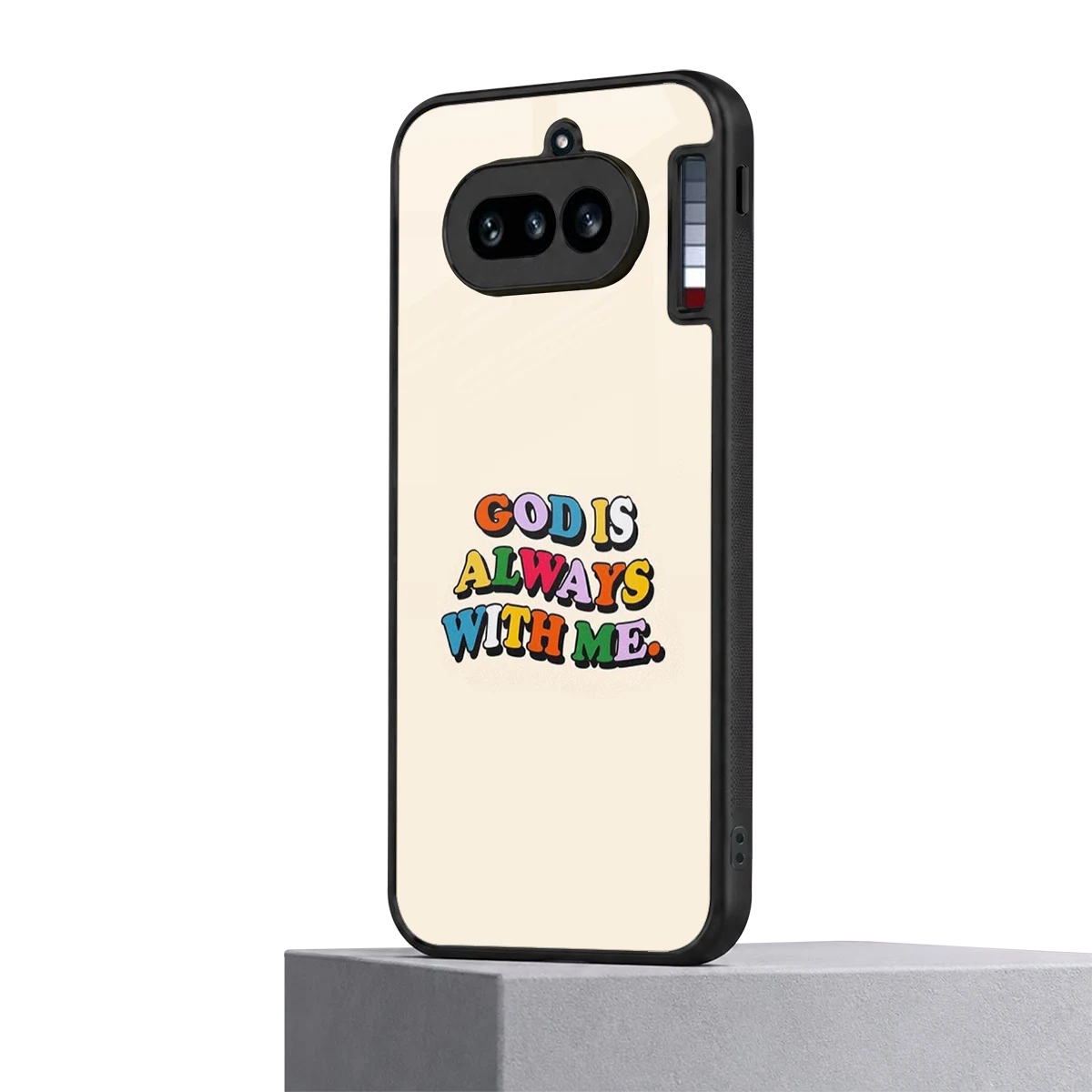 Belief nothing phone 4a mobile cover | shockproof glass phone case