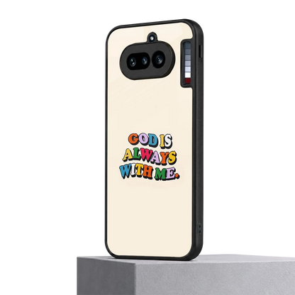 Belief nothing phone 4a mobile cover | shockproof glass phone case